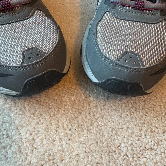 Asics Gel Venture 6 Women's Trail Running Hiking Shoes Size 9.5 Gray Pink T7G6N - Picture 5 of 10